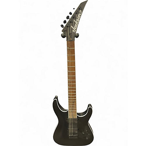 Used Jackson X Series Soloist SLA6 DX Baritone Matte Black Baritone Guitars Matte Black