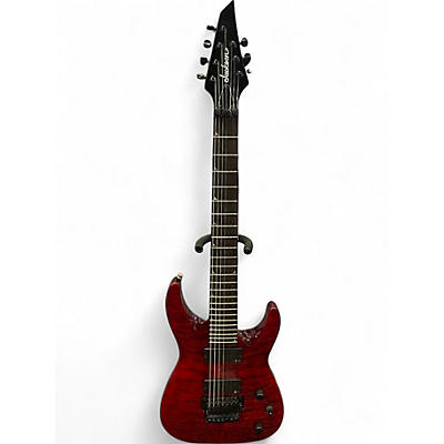 Used Jackson X Series Soloist SLATXMGQ3-7 RED QUILT Solid Body Electric Guitar