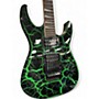 Used Jackson X Series Soloist SLX Crackle Green Crackle Solid Body Electric Guitar Green Crackle