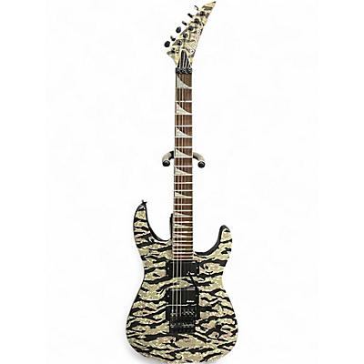 Used Jackson X Series Soloist SLX DX Tiger Jungle Camo Solid Body Electric Guitar