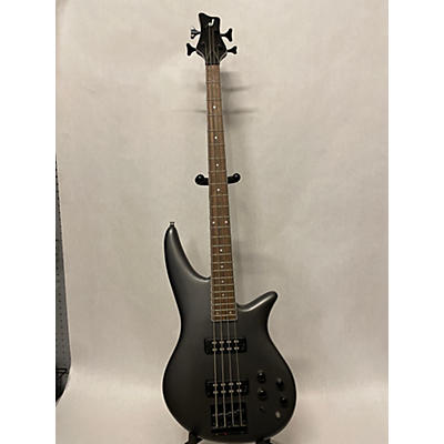 Jackson Used Jackson X Series Spectra Bass Gun Metal Gray Electric Bass Guitar