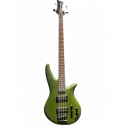 Used Jackson X Series Spectra Bass SBX IV Green Electric Bass Guitar