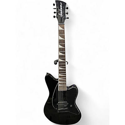 Used Jackson X Series Surfcaster HT7 Metallic Black Solid Body Electric Guitar