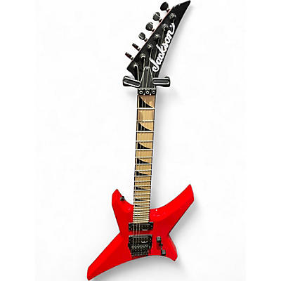 Used Jackson X Series Warrior WRX24M Red Solid Body Electric Guitar