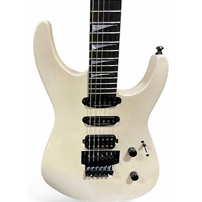 Used Jackson american series soloist sl3 Pearl White Solid Body Electric Guitar