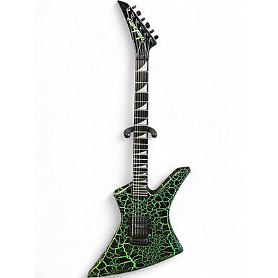 Used Jackson brandon ellis kelly crackle green Solid Body Electric Guitar