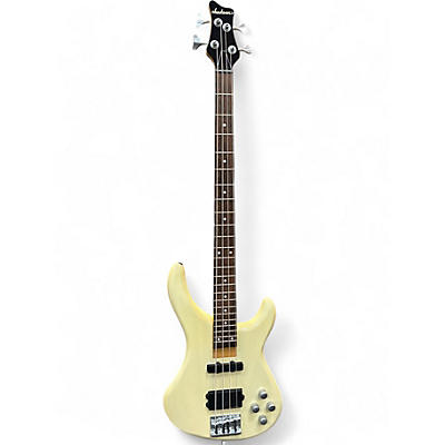 Used Jackson c4a yellow Electric Bass Guitar