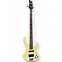 Used Jackson c4a yellow Electric Bass Guitar yellow