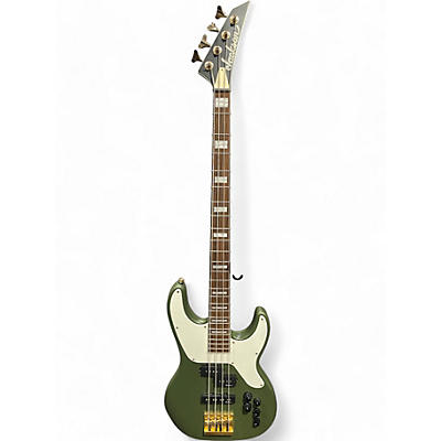 Jackson Used Jackson cbxnt iv concert bass military green Electric Bass Guitar