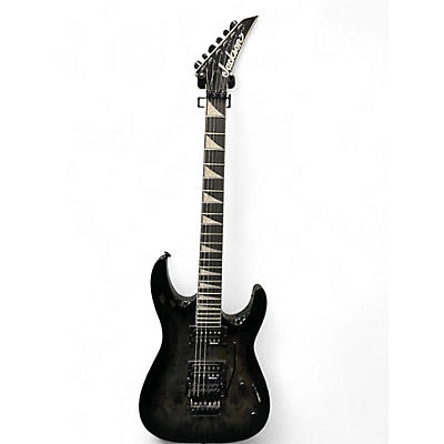 Used Jackson dinky js32 dkap Trans Gray Solid Body Electric Guitar