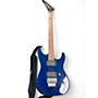 Used Jackson dinky reverse fr Blue Solid Body Electric Guitar Blue