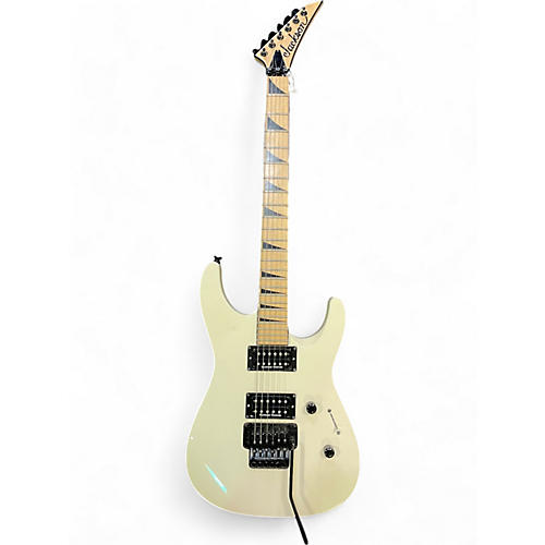 Used Jackson dk mj White Solid Body Electric Guitar White