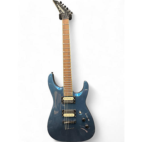Used Jackson dkmgt blue Solid Body Electric Guitar blue