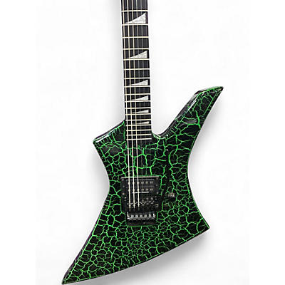Used Jackson  ellis kelly signature green crakle Solid Body Electric Guitar