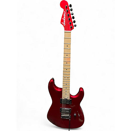 Used Jackson gus g. san dimas Candy Apple Red Solid Body Electric Guitar Candy Apple Red