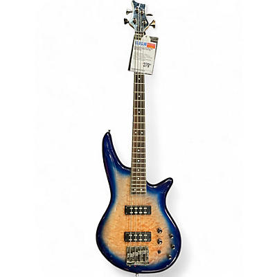 Jackson Used Jackson jS SPECTRA JS3Q AMBER BLUE BURST Electric Bass Guitar