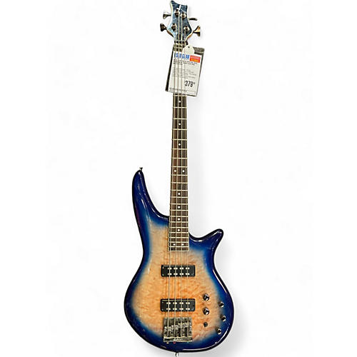 Jackson Used Jackson jS SPECTRA JS3Q AMBER BLUE BURST Electric Bass Guitar AMBER BLUE BURST