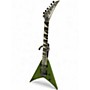 Used Jackson js 32 king v army green Solid Body Electric Guitar army green