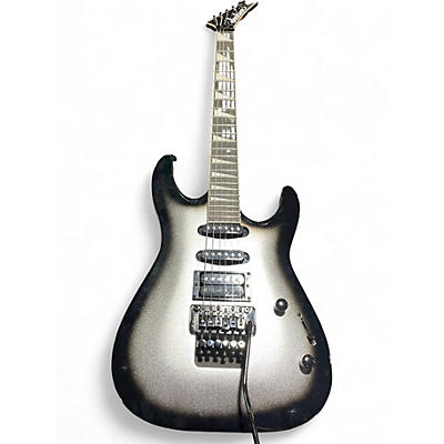 Used Jackson js series dinky js34 silver burst Solid Body Electric Guitar