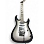 Used Jackson js series dinky js34 silver burst Solid Body Electric Guitar silver burst
