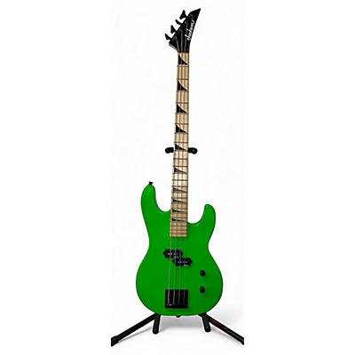 Jackson Used Jackson js1m Neon Green Electric Bass Guitar