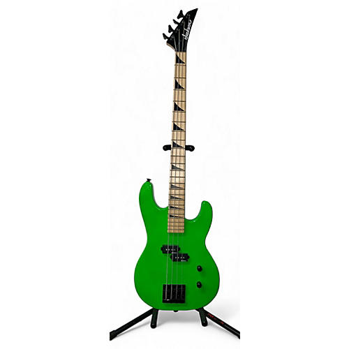 Jackson Used Jackson js1m Neon Green Electric Bass Guitar Neon Green