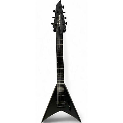 Used Jackson js22-7 KV FLAT BLACK Solid Body Electric Guitar