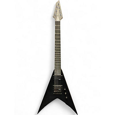 Used Jackson js22-7 king v Black Solid Body Electric Guitar