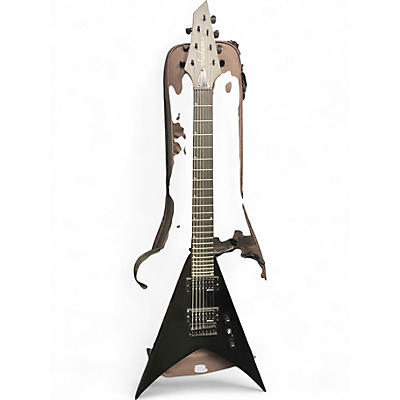 Used Jackson js22-7 kv Satin Black Solid Body Electric Guitar
