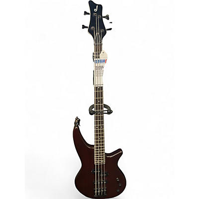 Used Jackson js23 spectra Brown Electric Bass Guitar