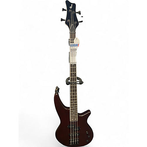 Used Jackson js23 spectra Brown Electric Bass Guitar Brown