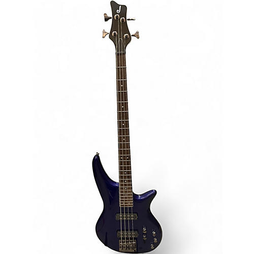 Used Jackson js3 Spectra Indigo Blue Electric Bass Guitar Indigo Blue
