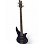 Used Jackson js3 Spectra Indigo Blue Electric Bass Guitar Indigo Blue