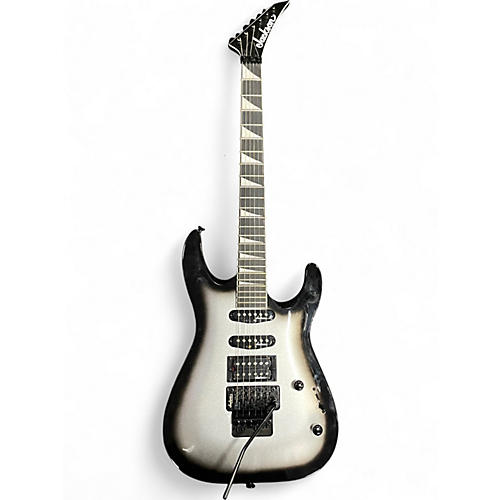 Used Jackson js34 Dinky Silverburst Solid Body Electric Guitar Silverburst