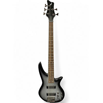 Used Jackson js3v silver burst Electric Bass Guitar