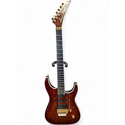 Used Jackson pro plus series soloist sla3w Walnut Solid Body Electric Guitar