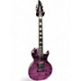 Used Jackson pro series MF-1 CRACKED PURPLE Solid Body Electric Guitar CRACKED PURPLE