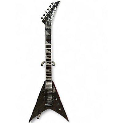 Used Jackson pro series king v Black Solid Body Electric Guitar