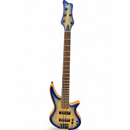 Used Jackson pro spectra Blue Burst Electric Bass Guitar Blue Burst