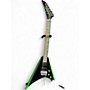 Used Jackson rrx24 black neon green Solid Body Electric Guitar black neon green