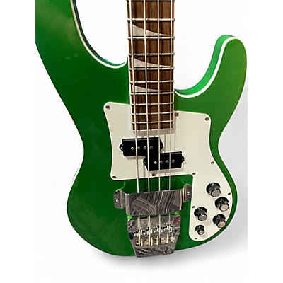 Used Jackson sbx 4 Green Electric Bass Guitar
