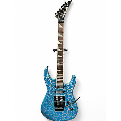 Used Jackson sl3x dx frost byte crackle Solid Body Electric Guitar