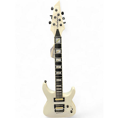 Used Jackson slsmg hh white Solid Body Electric Guitar white