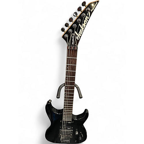 Used Jackson stealth Black Solid Body Electric Guitar Black