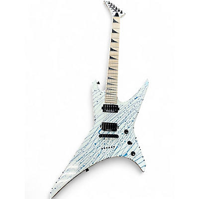 Used Jackson usa custom shop warrior blood splatter Solid Body Electric Guitar