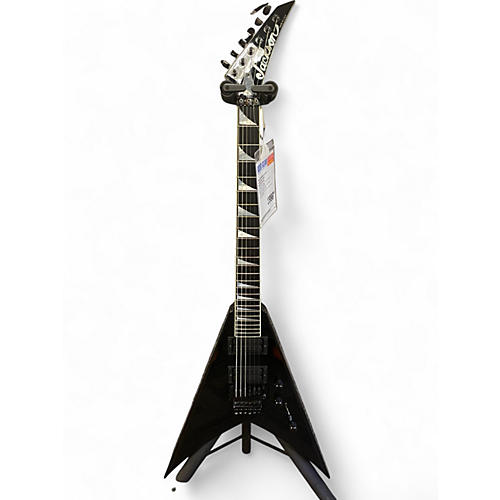 Used Jackson usa king v black Solid Body Electric Guitar black