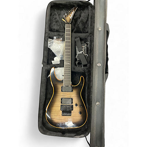 Used Jackson wildcard Black Solid Body Electric Guitar Black