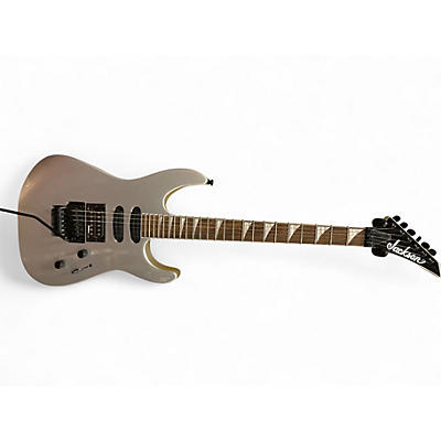 Used Jackson x-series SL3X DX Metallic Silver Solid Body Electric Guitar