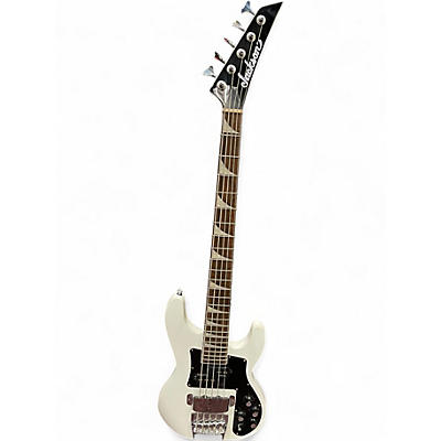 Used Jackson x series concert White Electric Bass Guitar