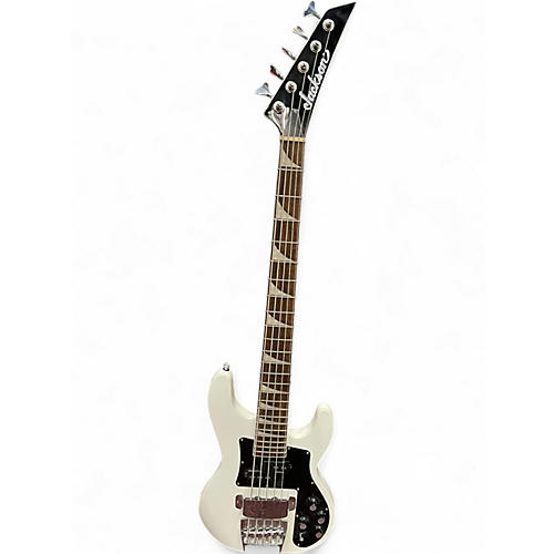 Used Jackson x series concert White Electric Bass Guitar White